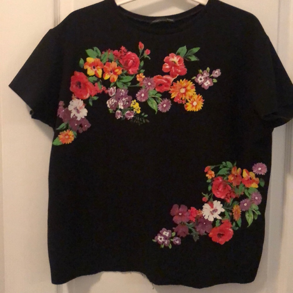 Zara T floral print